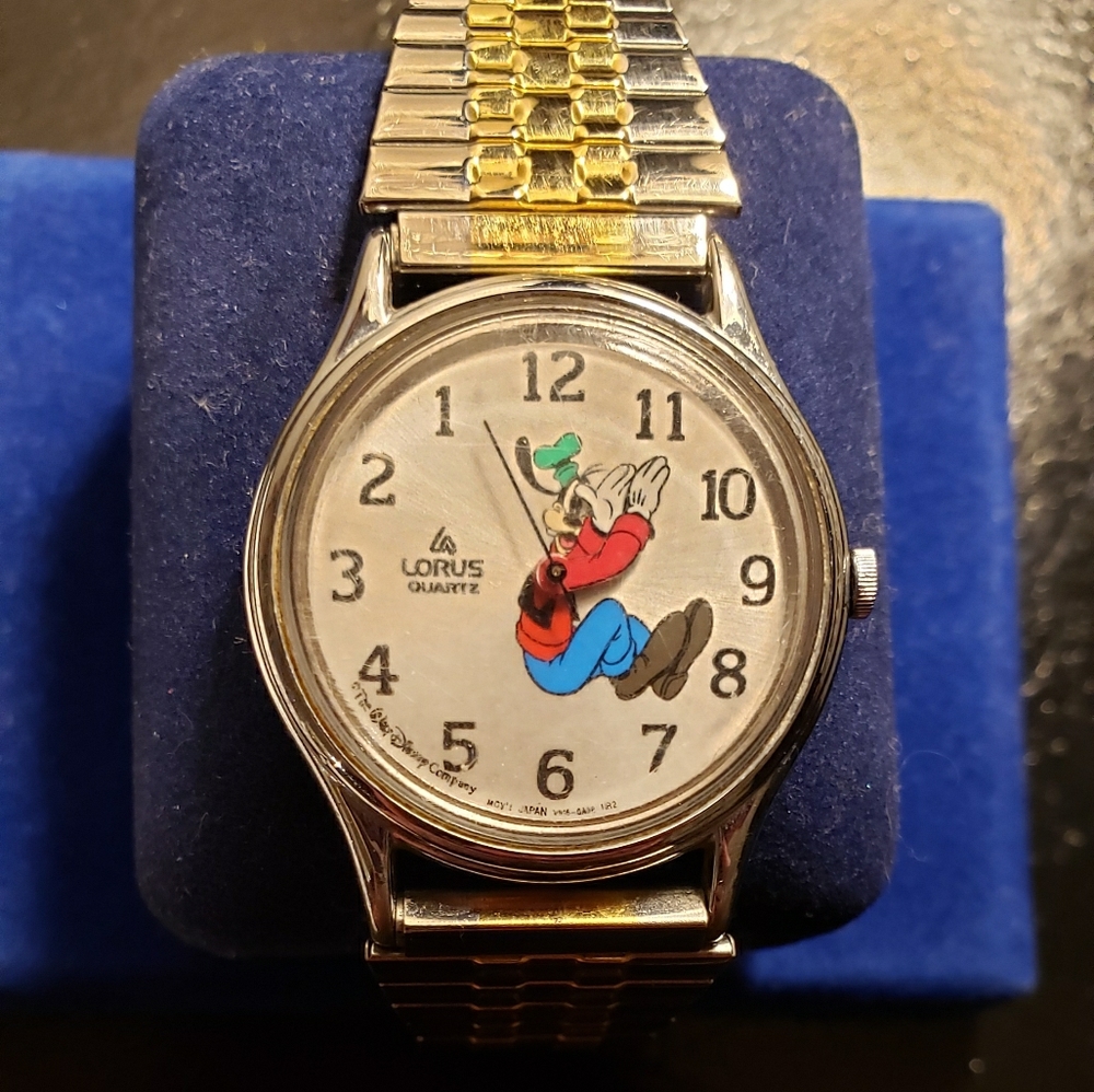 Vintage Lorus Disney Watch Goofy